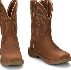 Justin Boots Rush 11" Waterproof Saddle Tan Sale