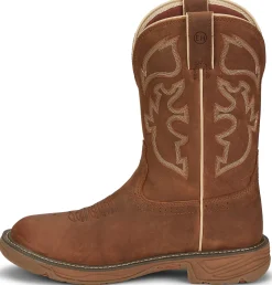 Justin Boots Rush 11" Waterproof Saddle Tan Sale