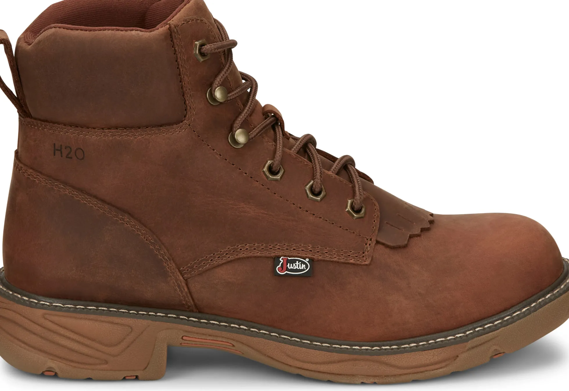 Justin Boots Rush 6" Waterproof Barley Clearance