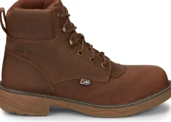 Justin Boots Rush 6" Waterproof Nano Comp Toe Barley Best