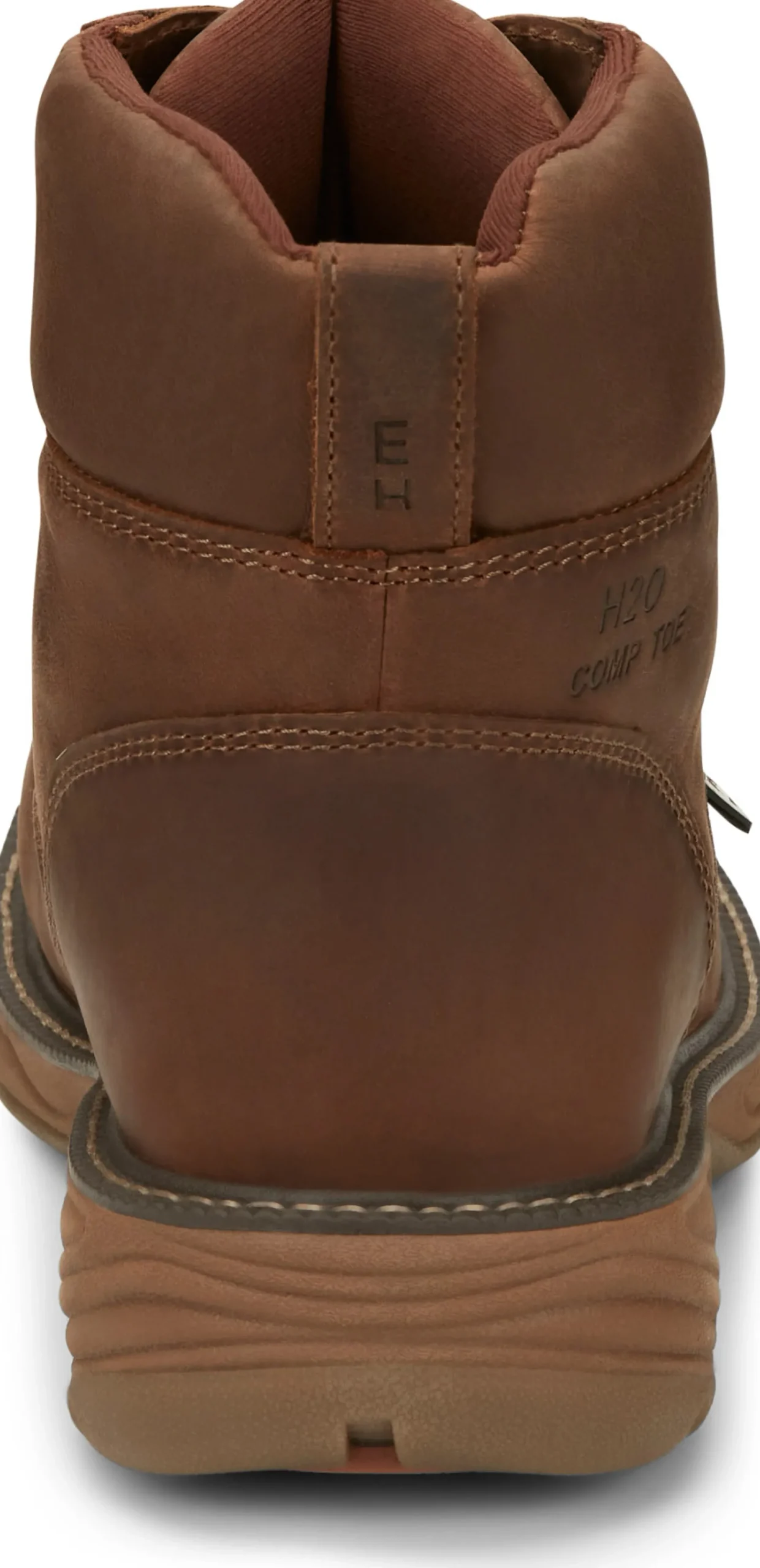 Justin Boots Rush 6" Waterproof Nano Comp Toe Barley Best