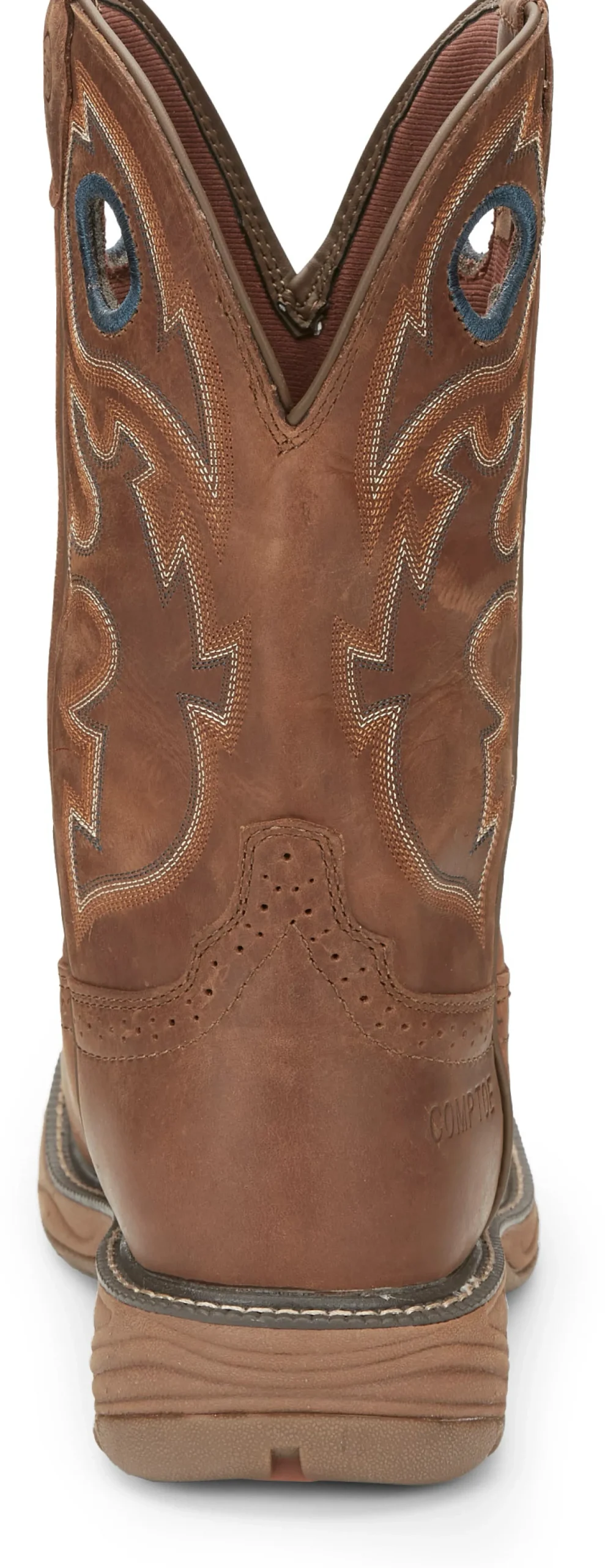 Justin Boots Rush 11" Waterproof Nano Comp Toe Barley Hot