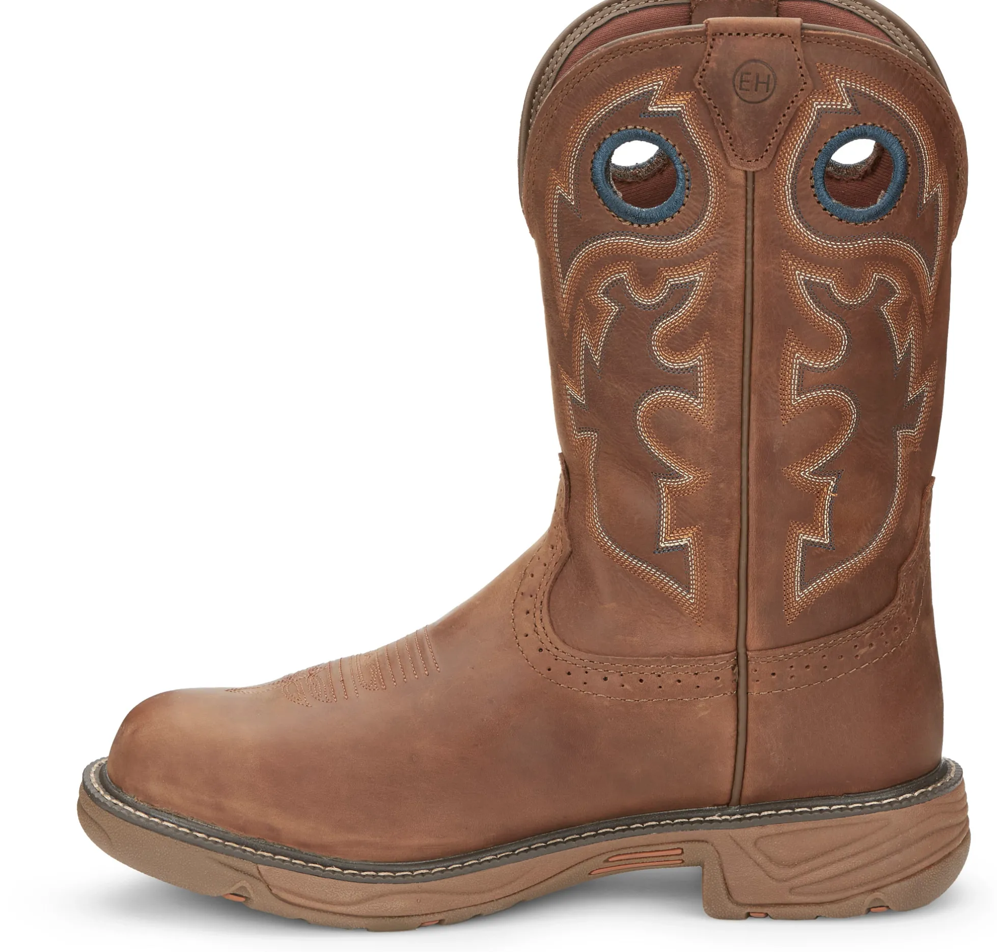 Justin Boots Rush 11" Waterproof Nano Comp Toe Barley Hot