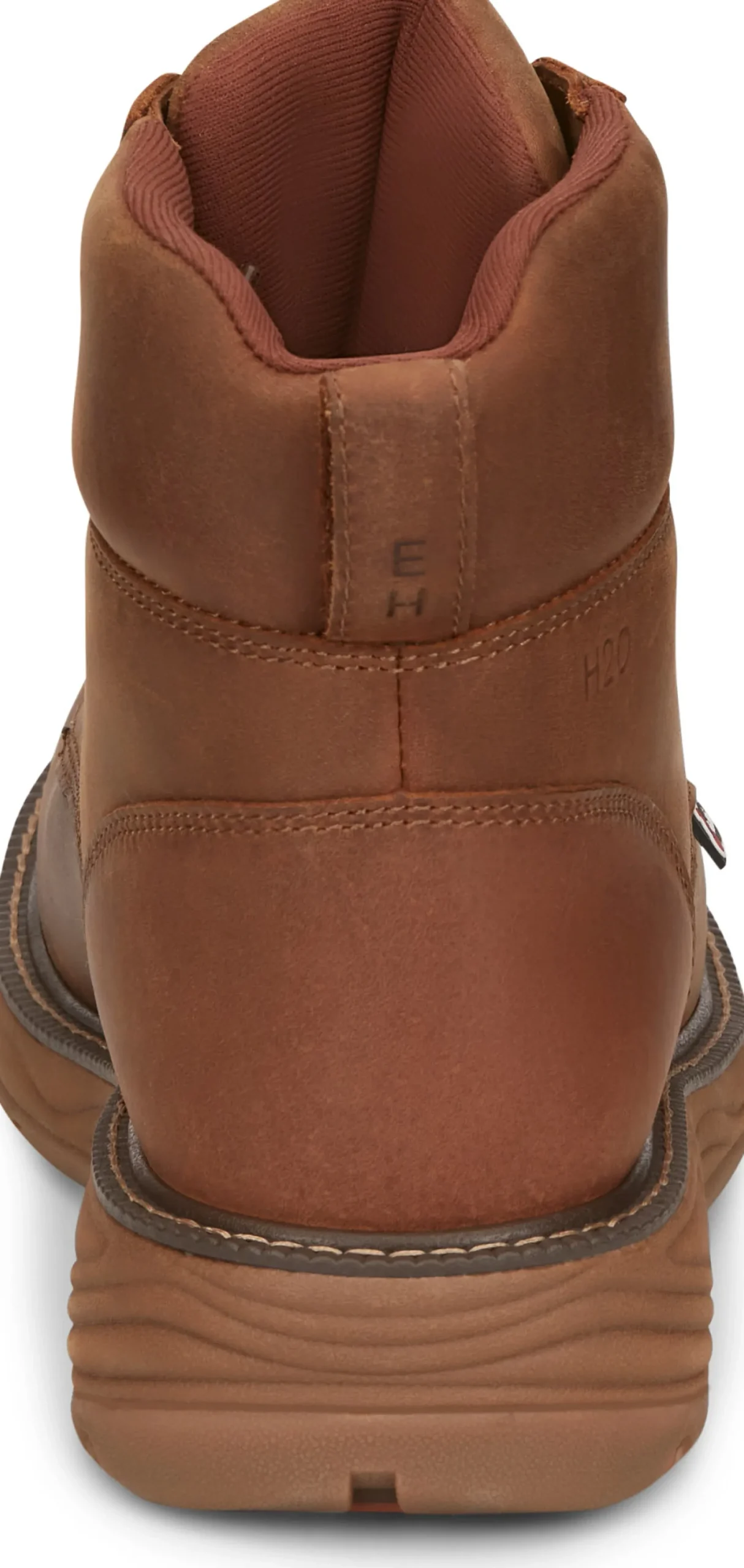 Justin Boots Rush 6" Waterproof Wedge Barley Hot