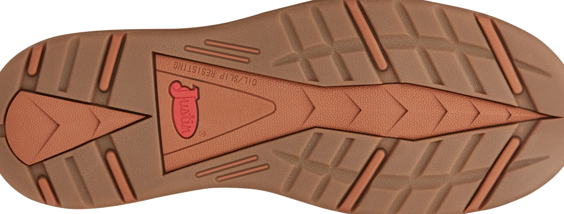 Justin Boots Rush 6" Waterproof Wedge Barley Hot