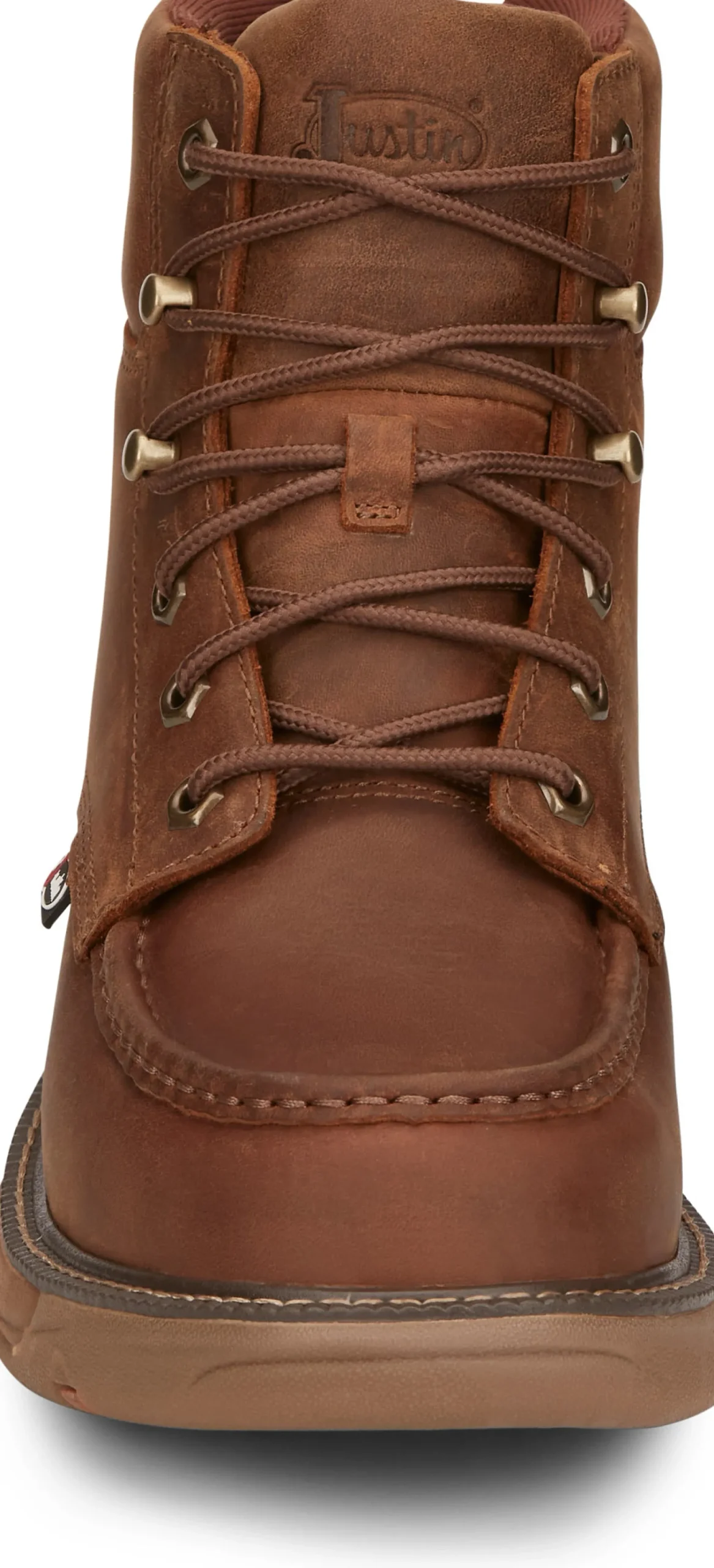 Justin Boots Rush 6" Waterproof Wedge Barley Hot