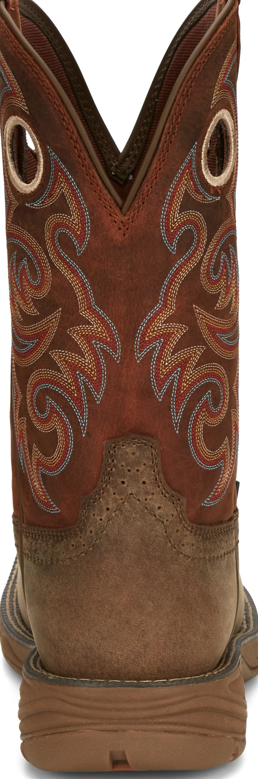 Justin Boots Rush 11" Western Work Peanut Tan Sale