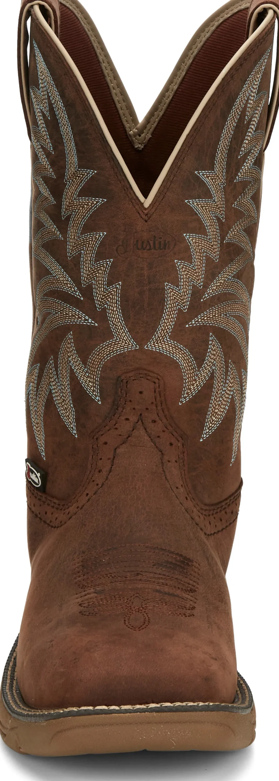 Justin Boots Rush 11" Western Work Hickory Clearance