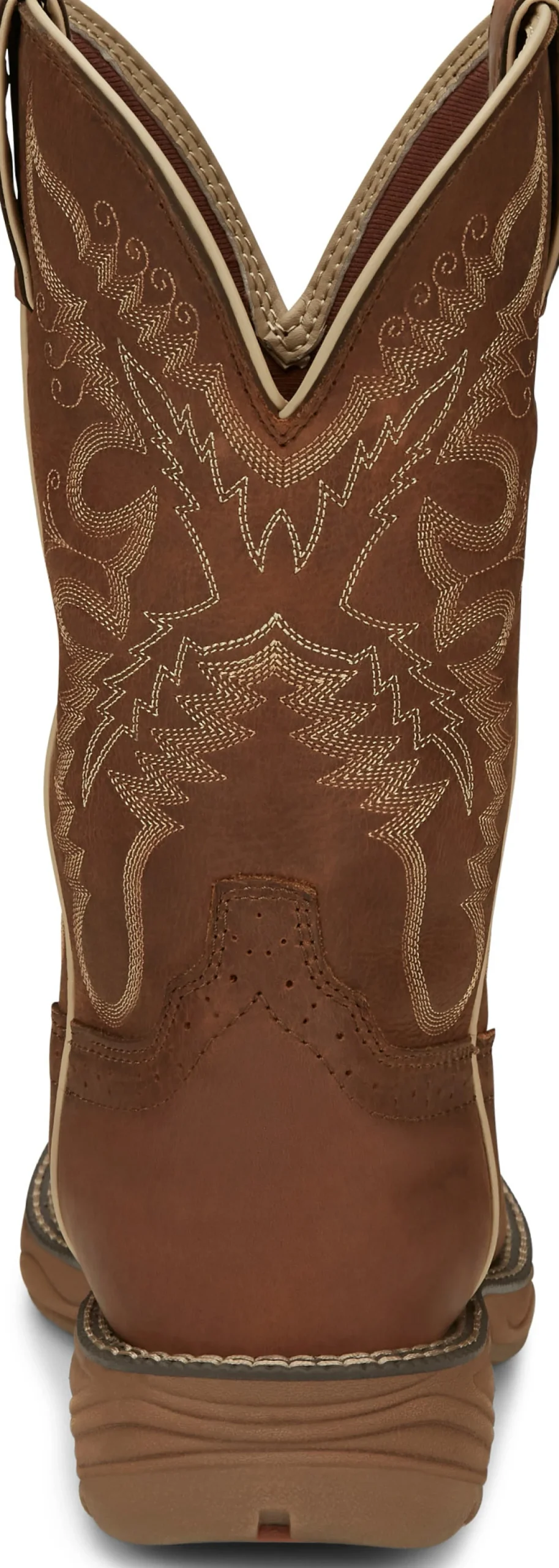 Justin Boots Rush 11" Women's Waterproof Work Boot Rustic Tan Sale