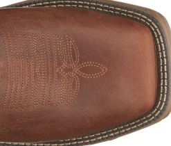 Justin Boots Rush Strike 17" Snake Resisting Russet Outlet