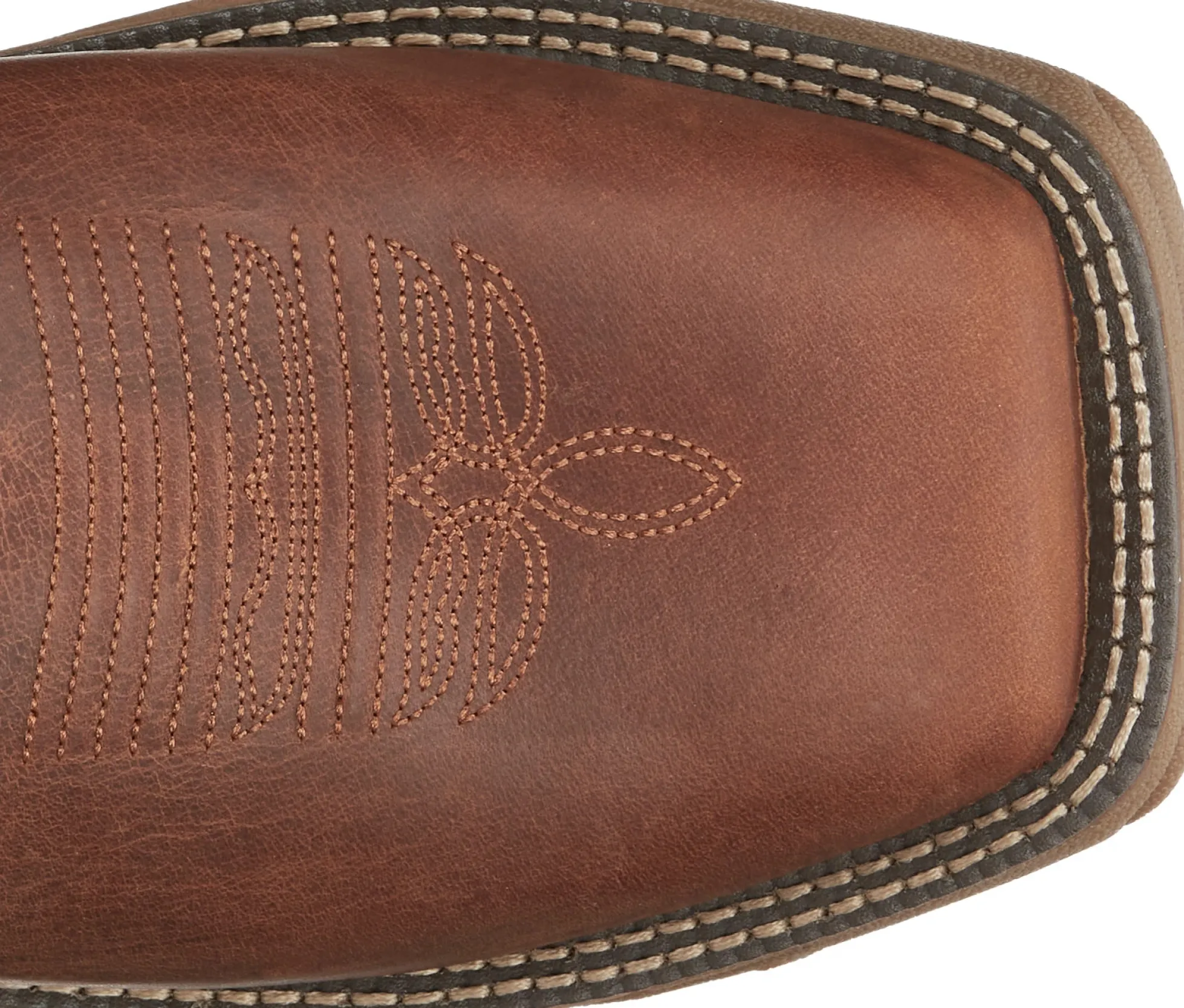 Justin Boots Rush Strike 17" Snake Resisting Russet Outlet