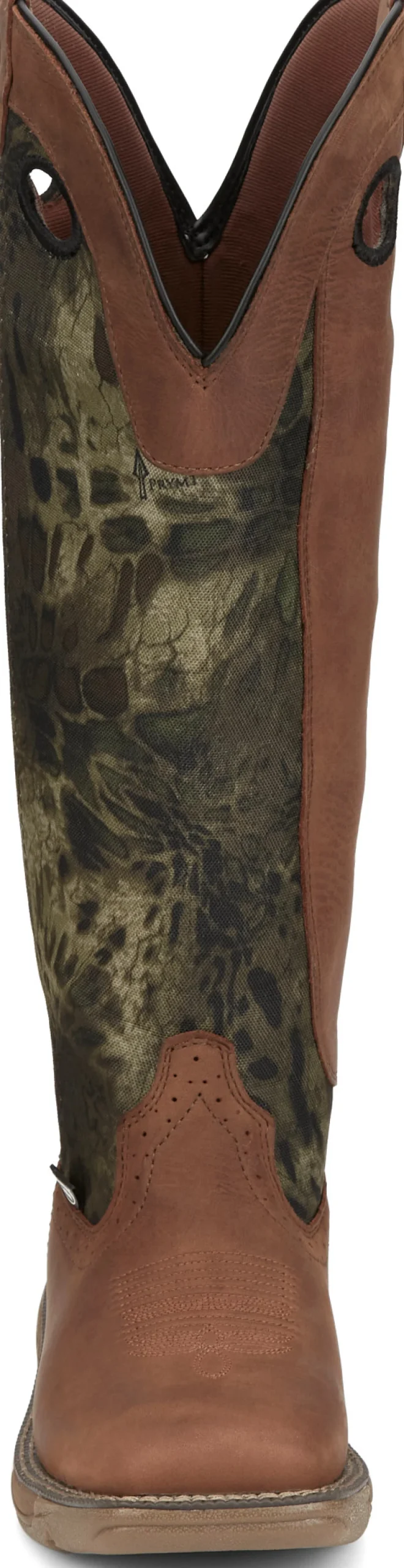 Justin Boots Rush Strike 17" Women'S Snake Resisting Boot Russett Clearance