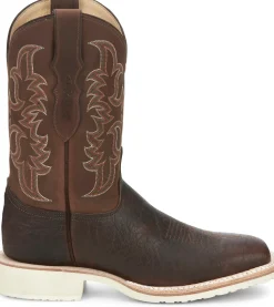 Justin Boots Ryker 11" Western Rootbeer Yeti Outlet