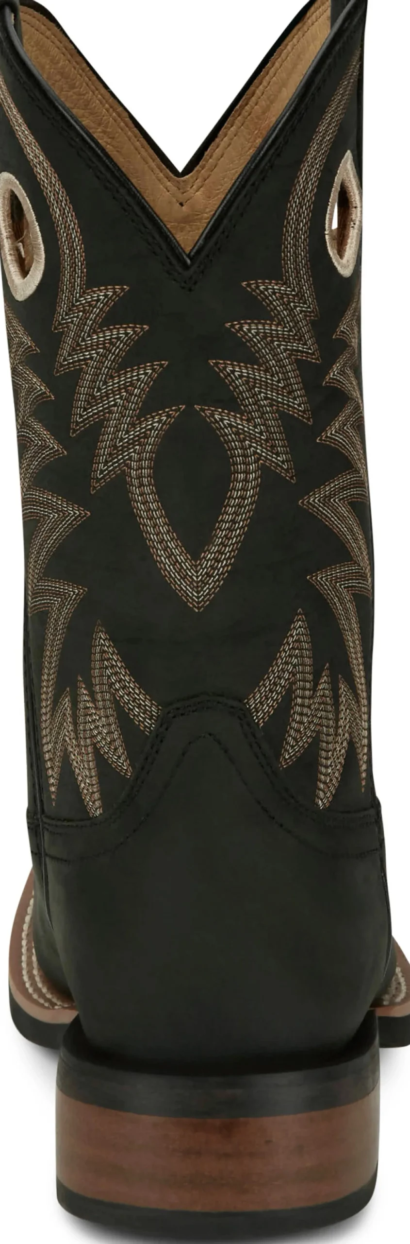 Justin Boots Show Stopper 11" Western Black Discount