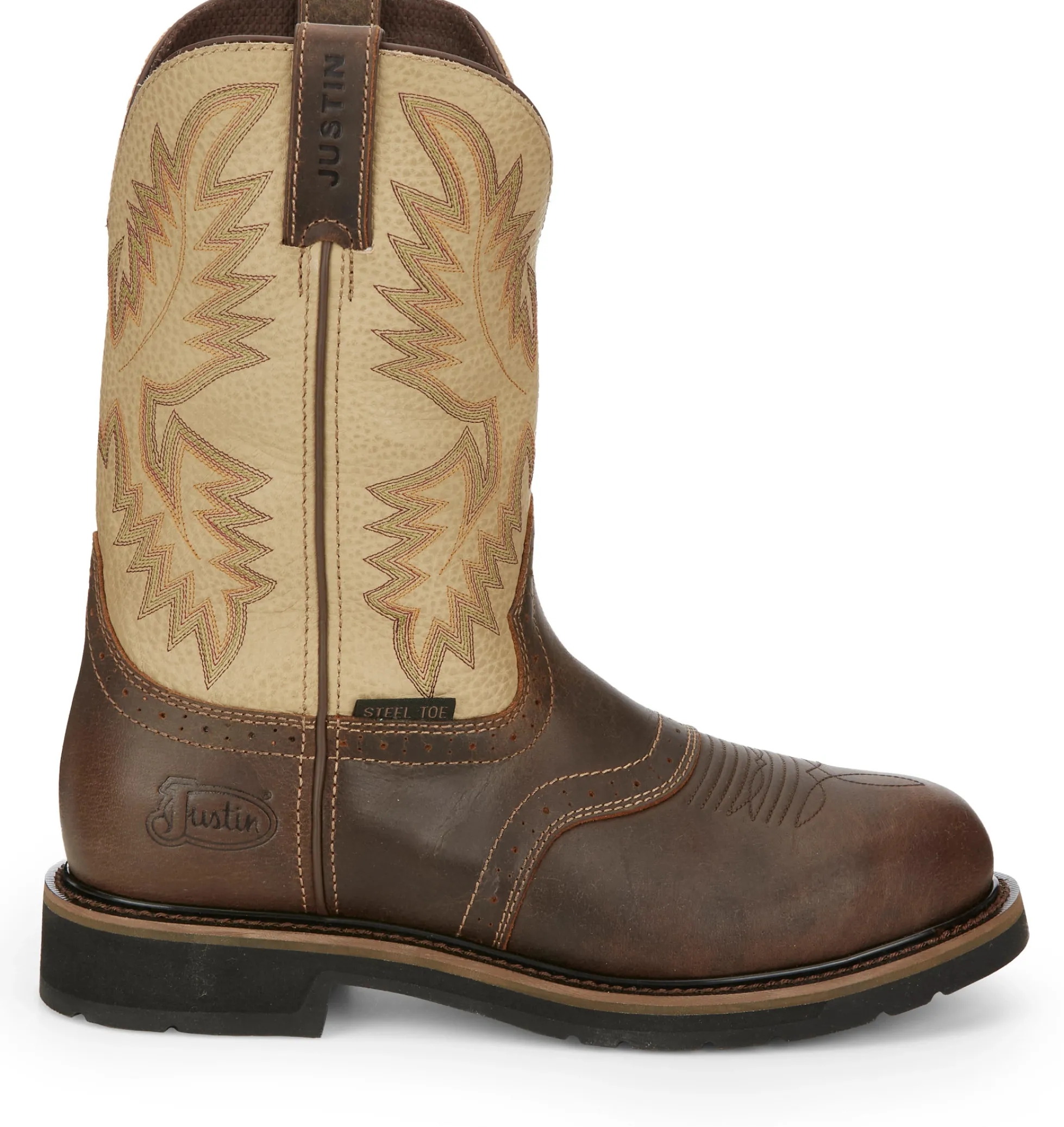 Justin Boots Superintendent 11" Steel Toe Golden Sale