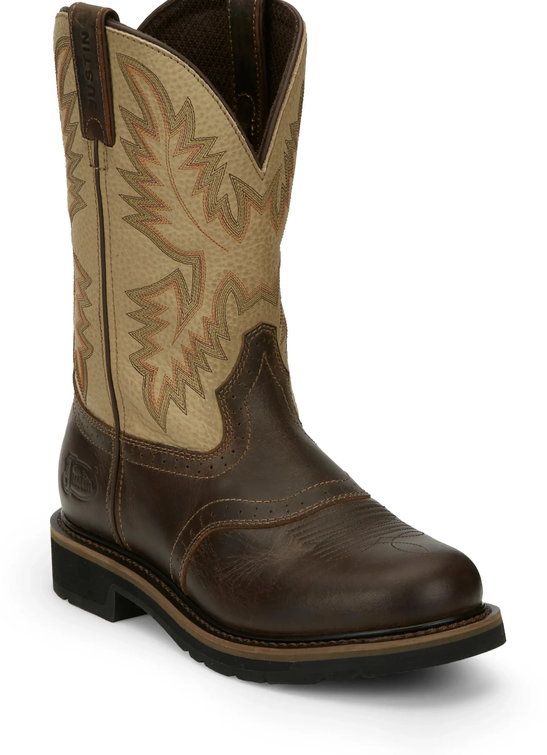 Justin Boots Superintendent 11" Work Golden Hot