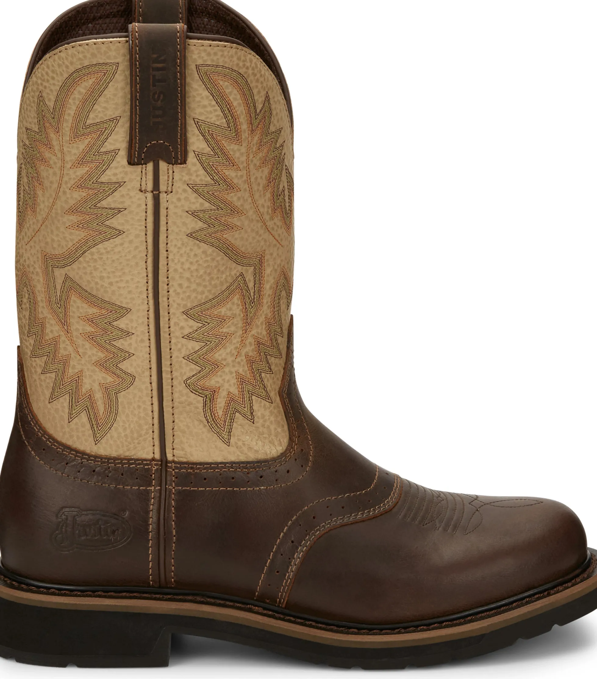 Justin Boots Superintendent 11" Work Golden Hot