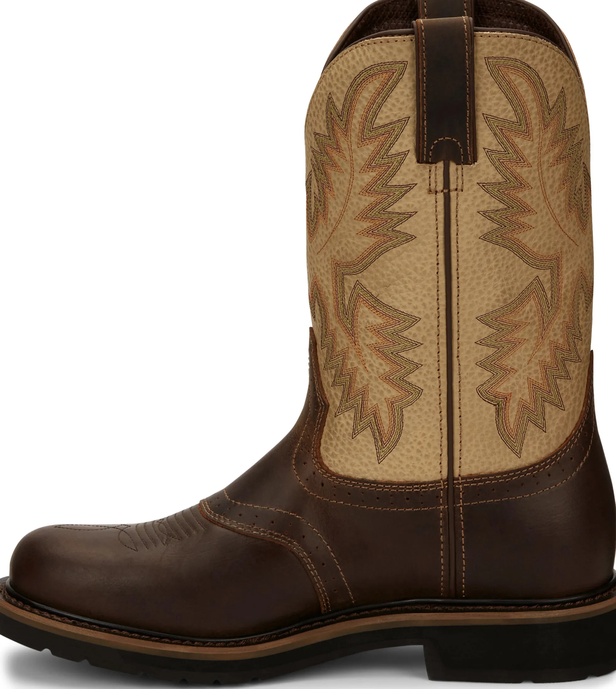 Justin Boots Superintendent 11" Work Golden Hot