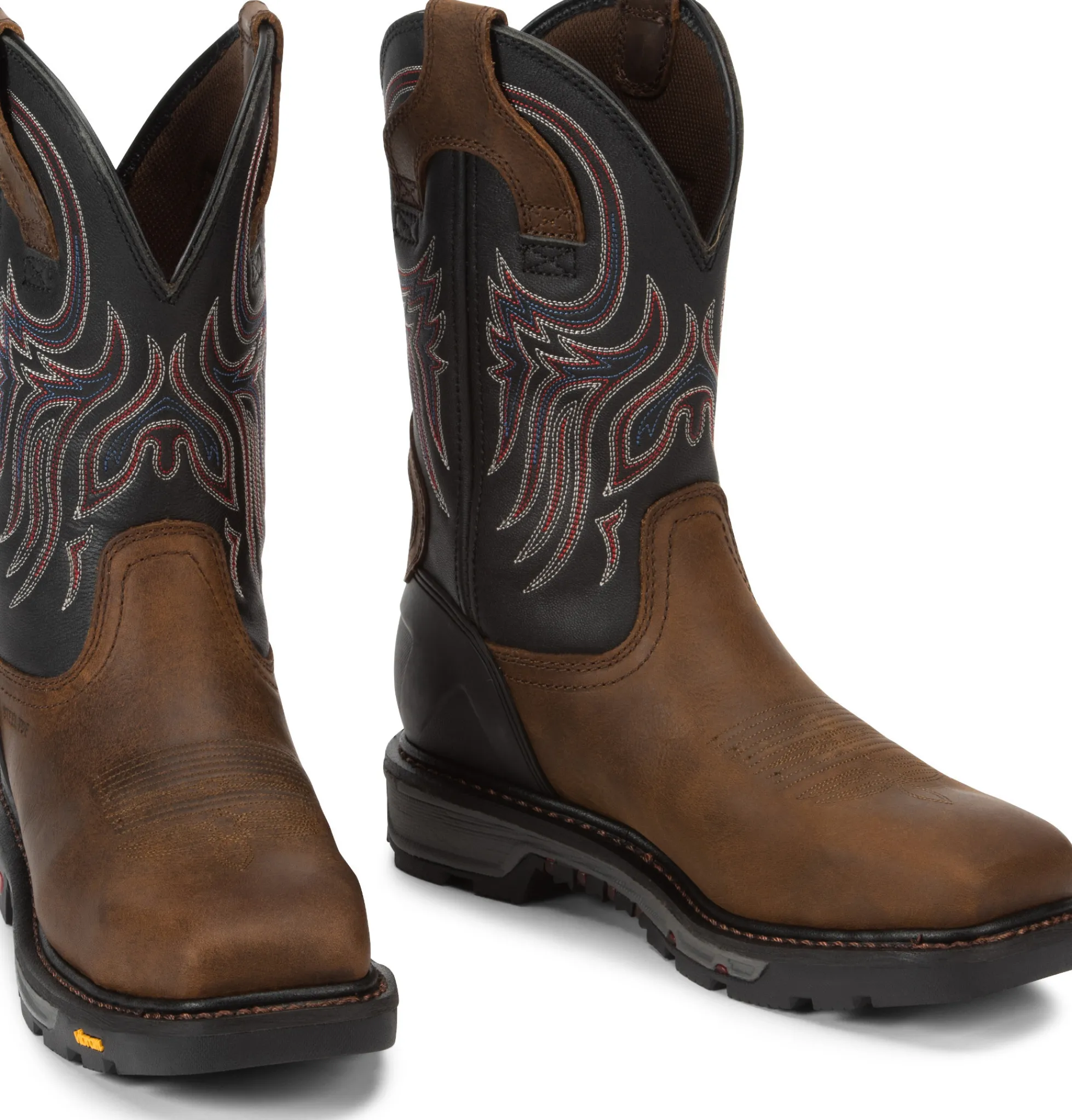 Justin Boots Tanker 11" Steel Toe Walnut Outlet