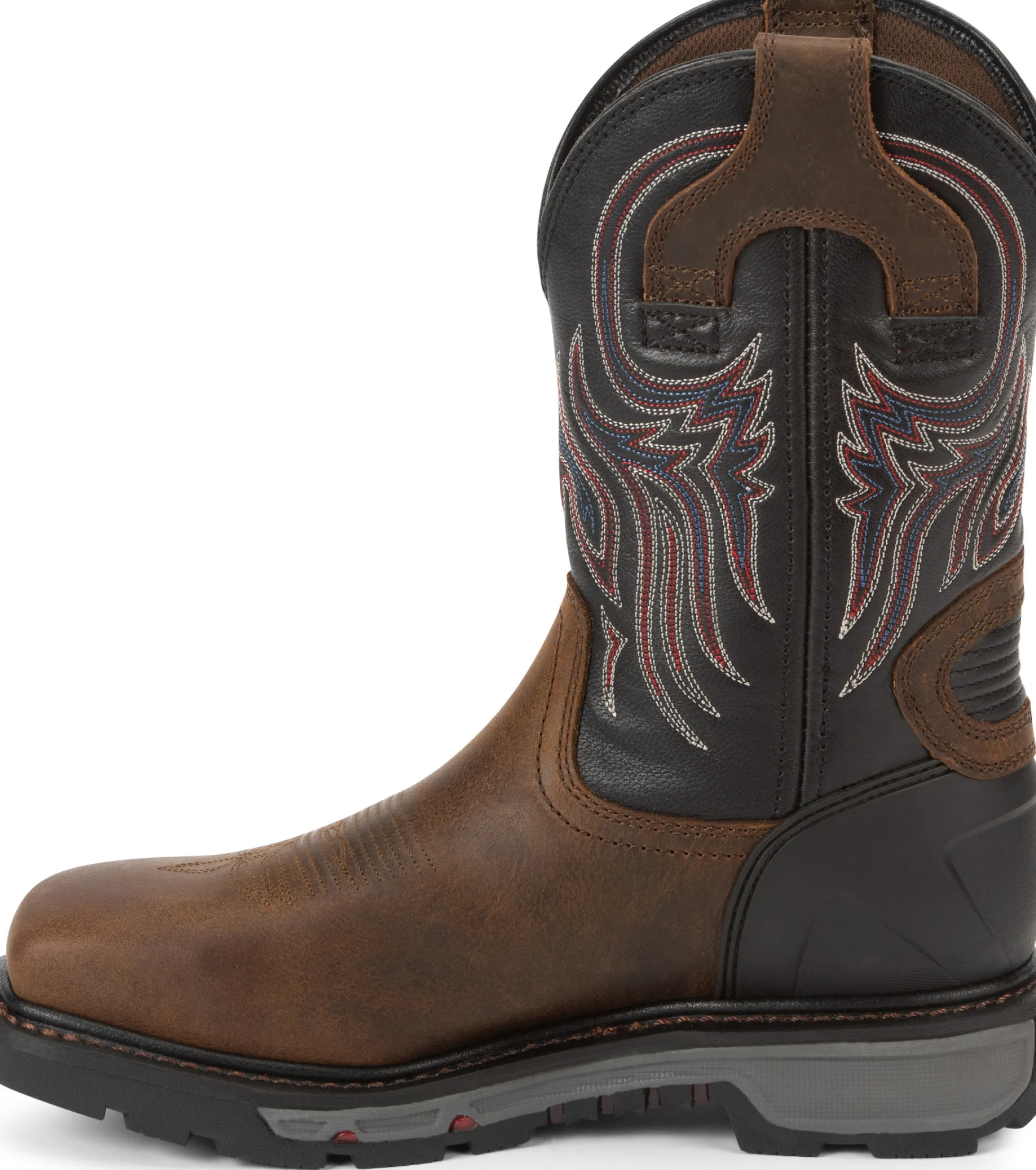 Justin Boots Tanker 11" Steel Toe Walnut Outlet