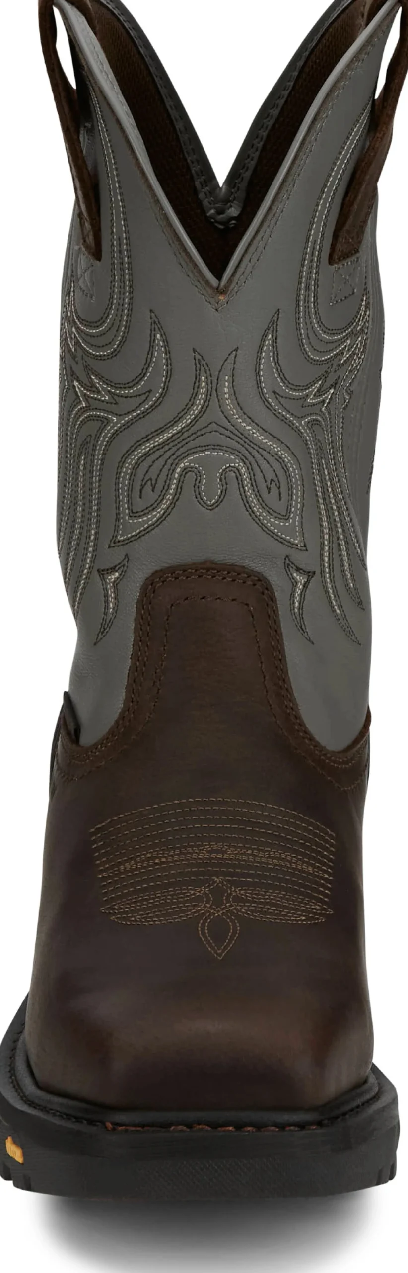 Justin Boots Tanker 11" Steel Toe Work Boot Timber Brown New