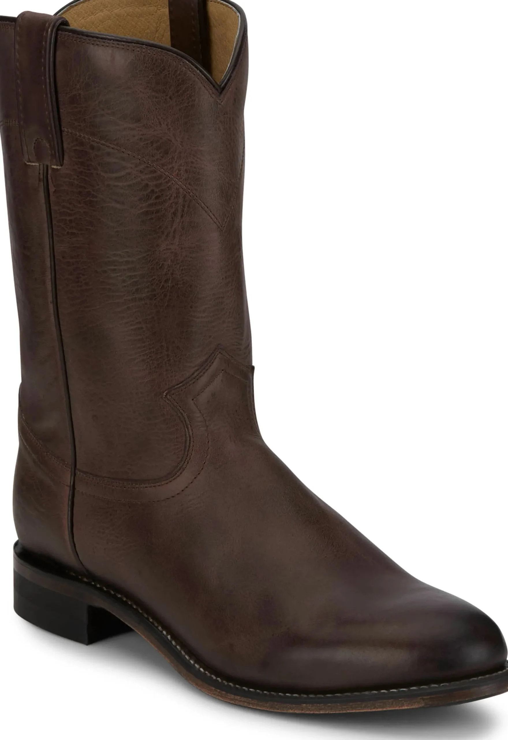 Justin Boots Ted 10" Roper Dark Espresso New