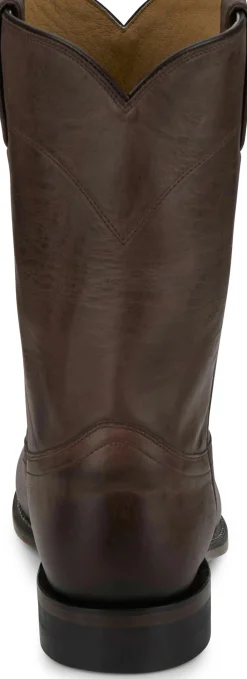 Justin Boots Ted 10" Roper Dark Espresso New