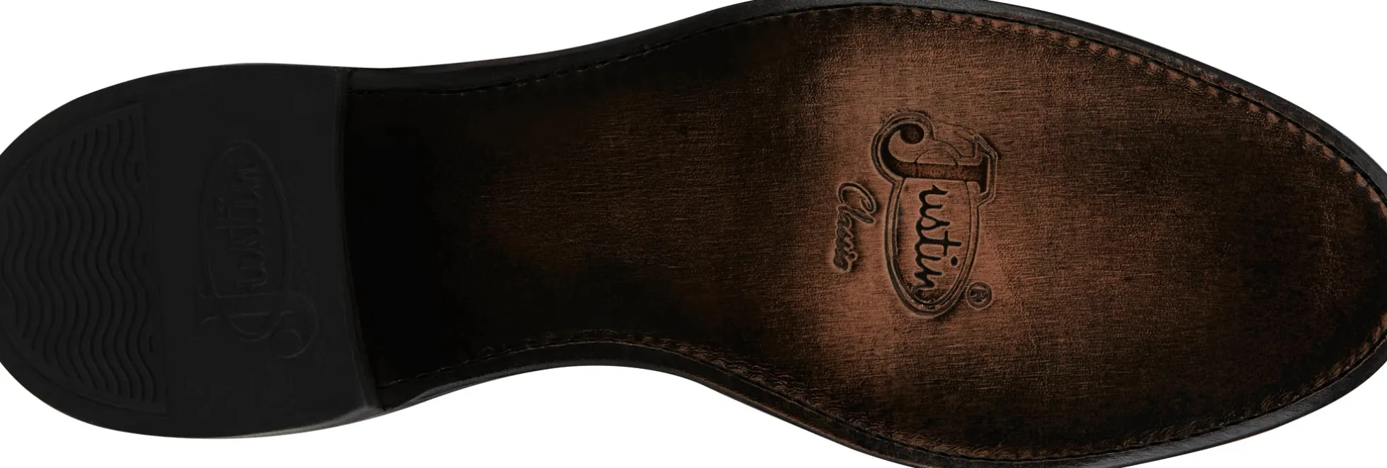 Justin Boots Ted 10" Roper Dark Espresso New