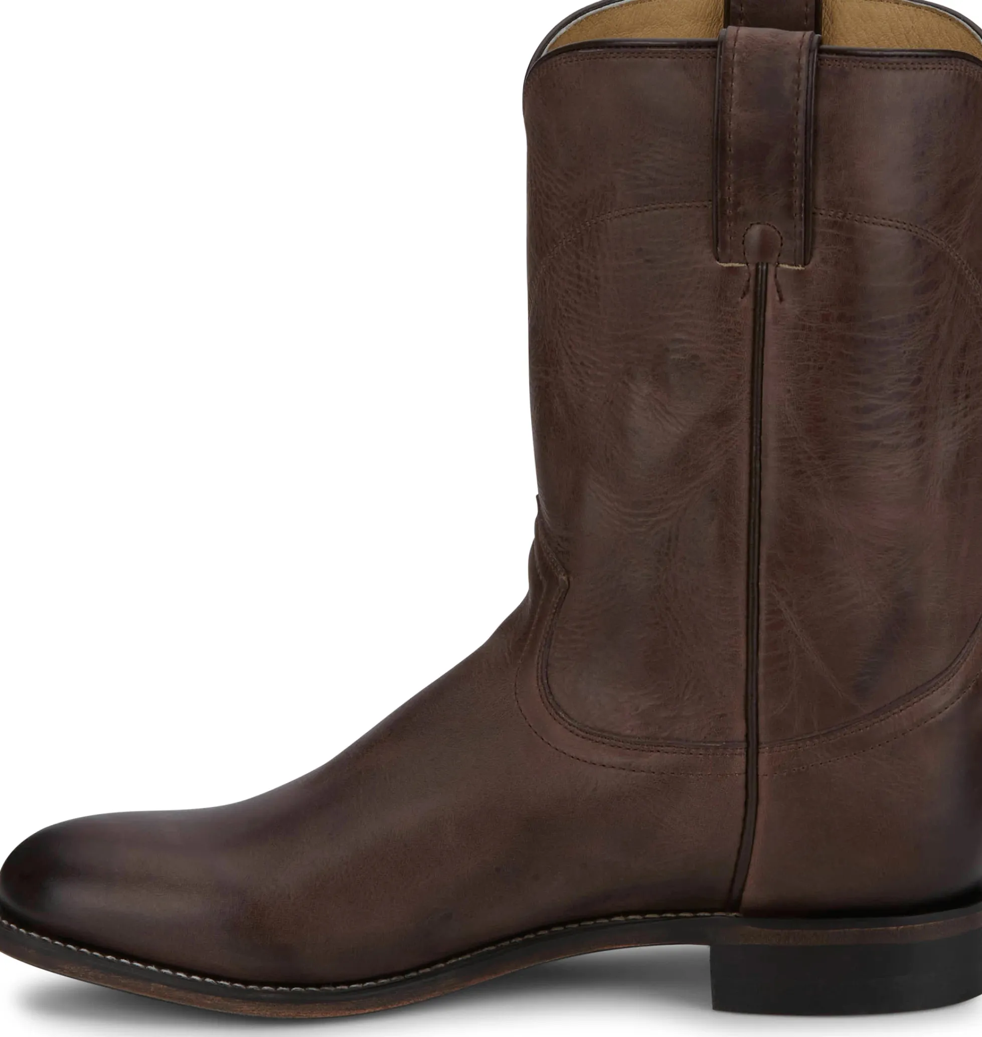 Justin Boots Ted 10" Roper Dark Espresso New
