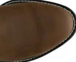 Justin Boots Temple 10" Roper Clay Brown Outlet