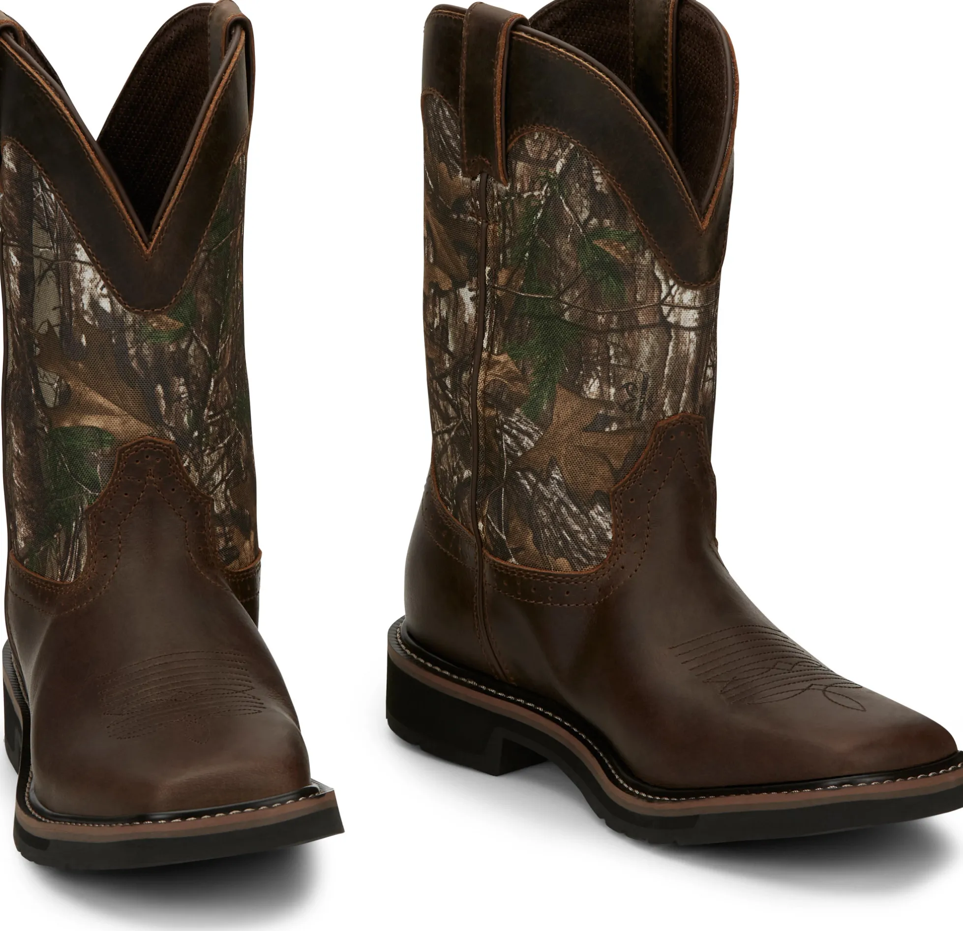 Justin Boots Trekker 11" Waterproof Chocolate Discount