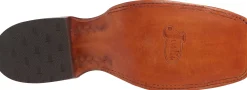 Justin Boots Truman 11" Full Quill Ostrich Cognac Discount