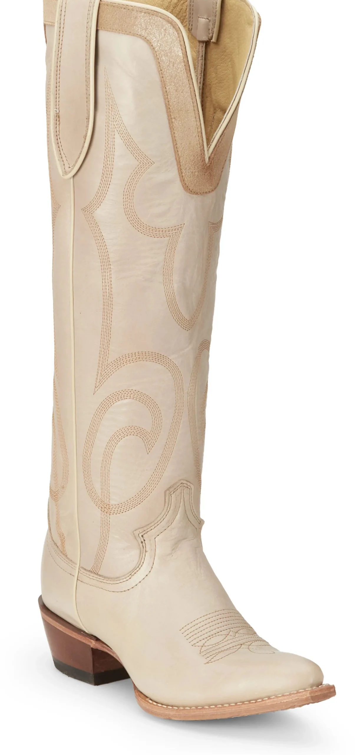Justin Boots Verlie 17” Women’S Western Boot Vanilla Discount