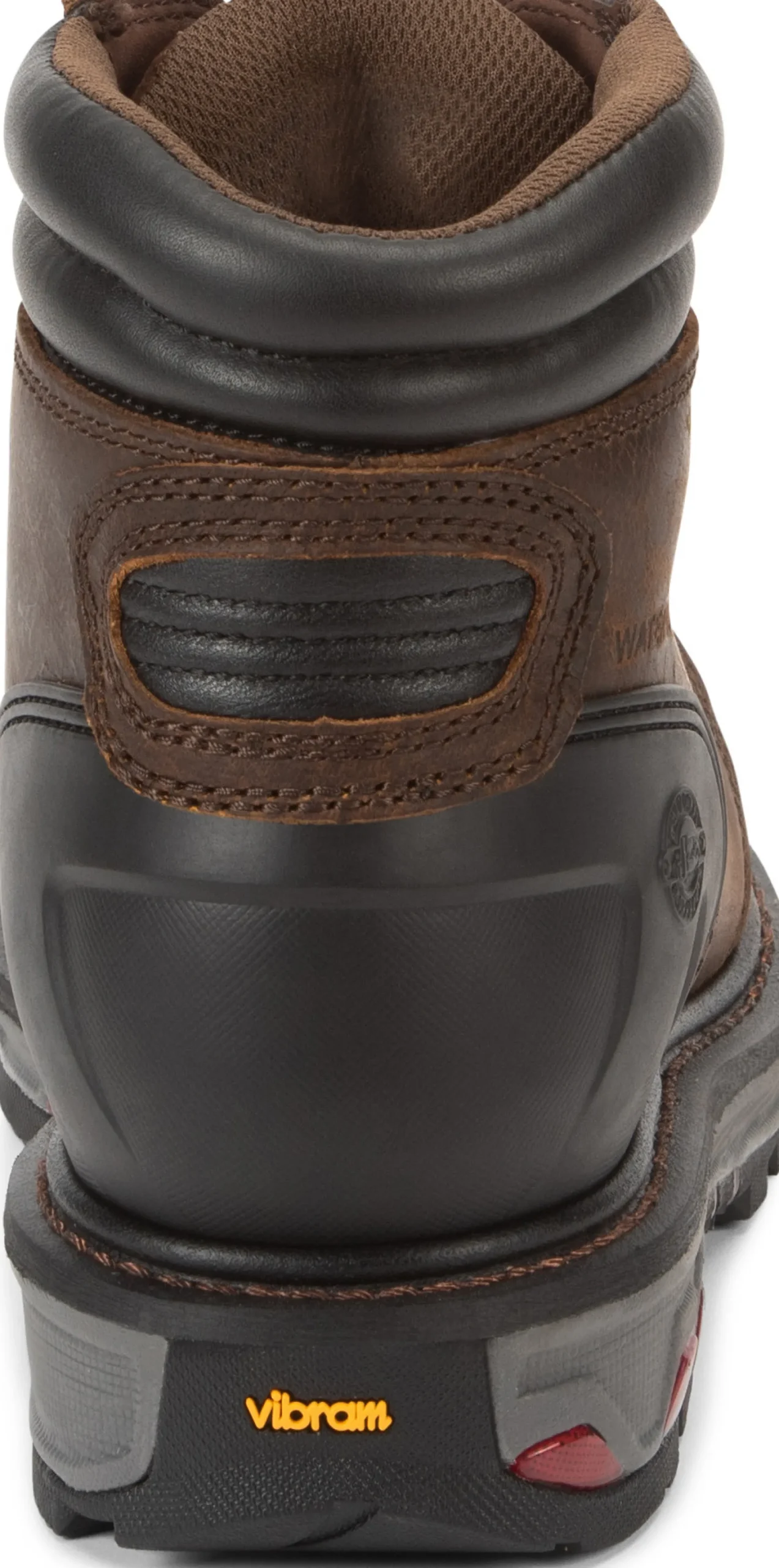 Justin Boots Warhawk 6" Waterproof Nano Comp Toe Whiskey