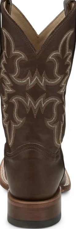 Justin Boots Wayne 11" Western Chocolate Fargo Clearance