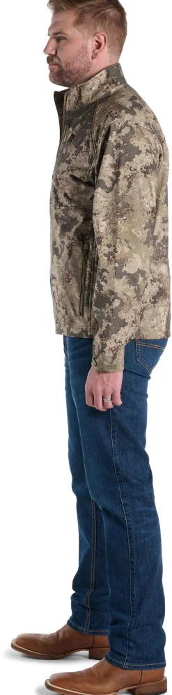 Justin Boots Weather Resisting Jacket Camo Multicolor Online