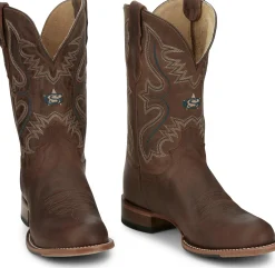 Justin Boots Wells 11" Western Rich Mahogany Discount