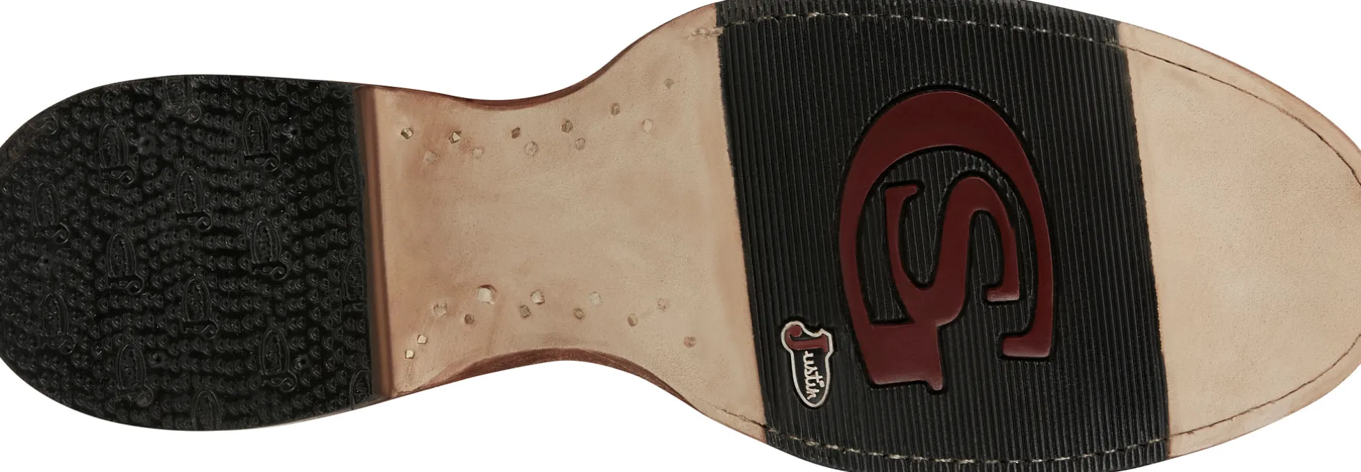 Justin Boots Wells 11" Western Rich Mahogany Discount