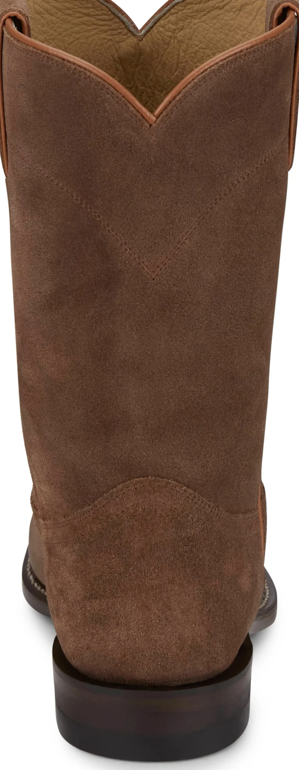 Justin Boots Wes 10" Suede Roper Butterscotch Clearance