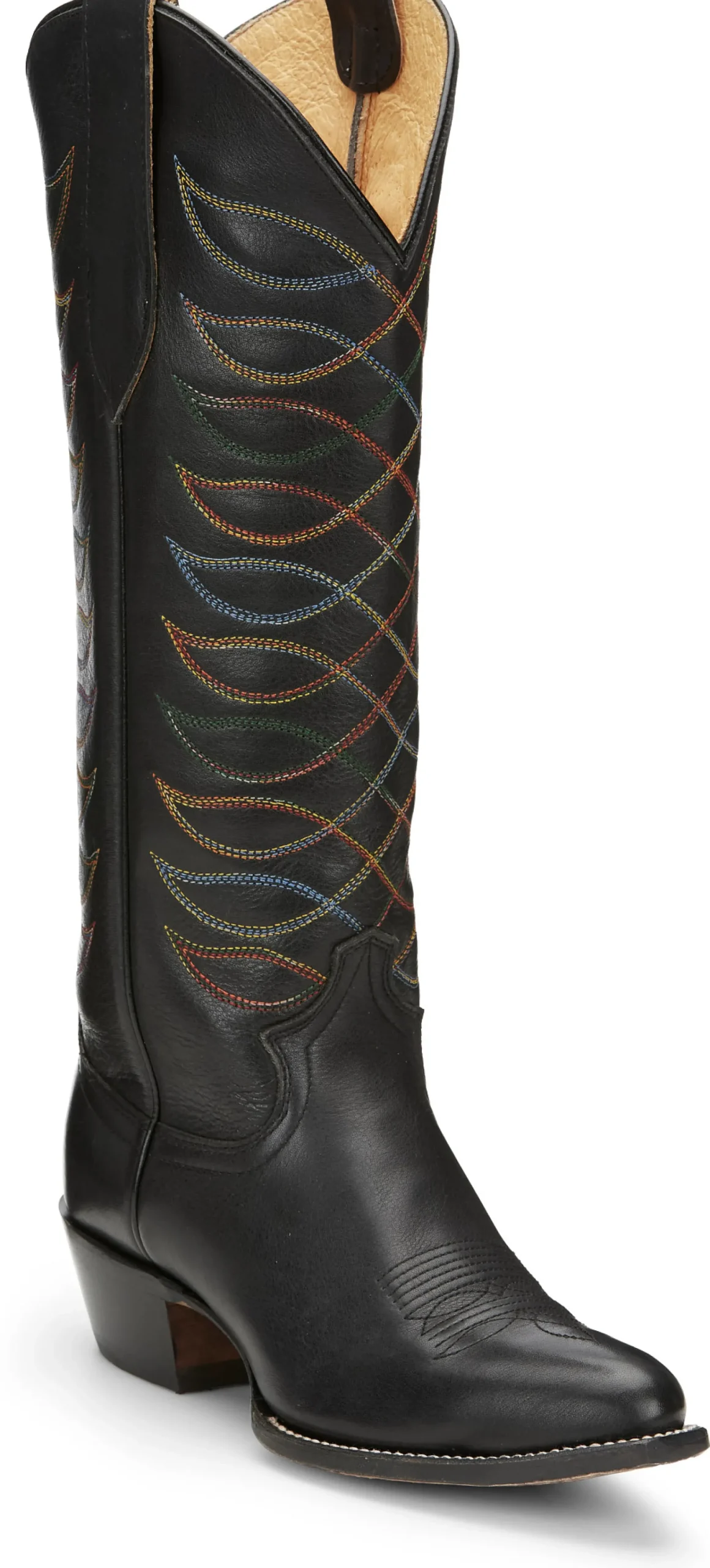 Justin Boots Whitley 15” Women’S Western Boot Midnight Black