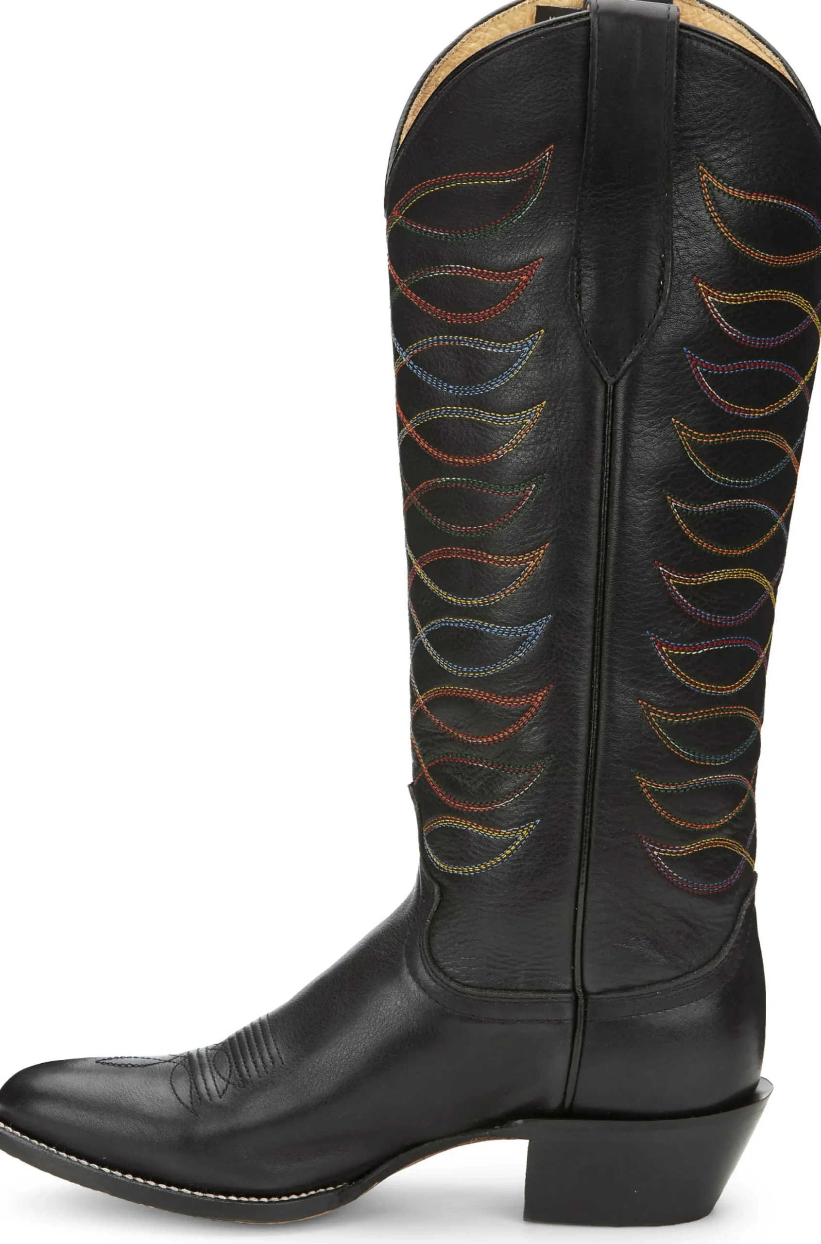 Justin Boots Whitley 15” Women’S Western Boot Midnight Black