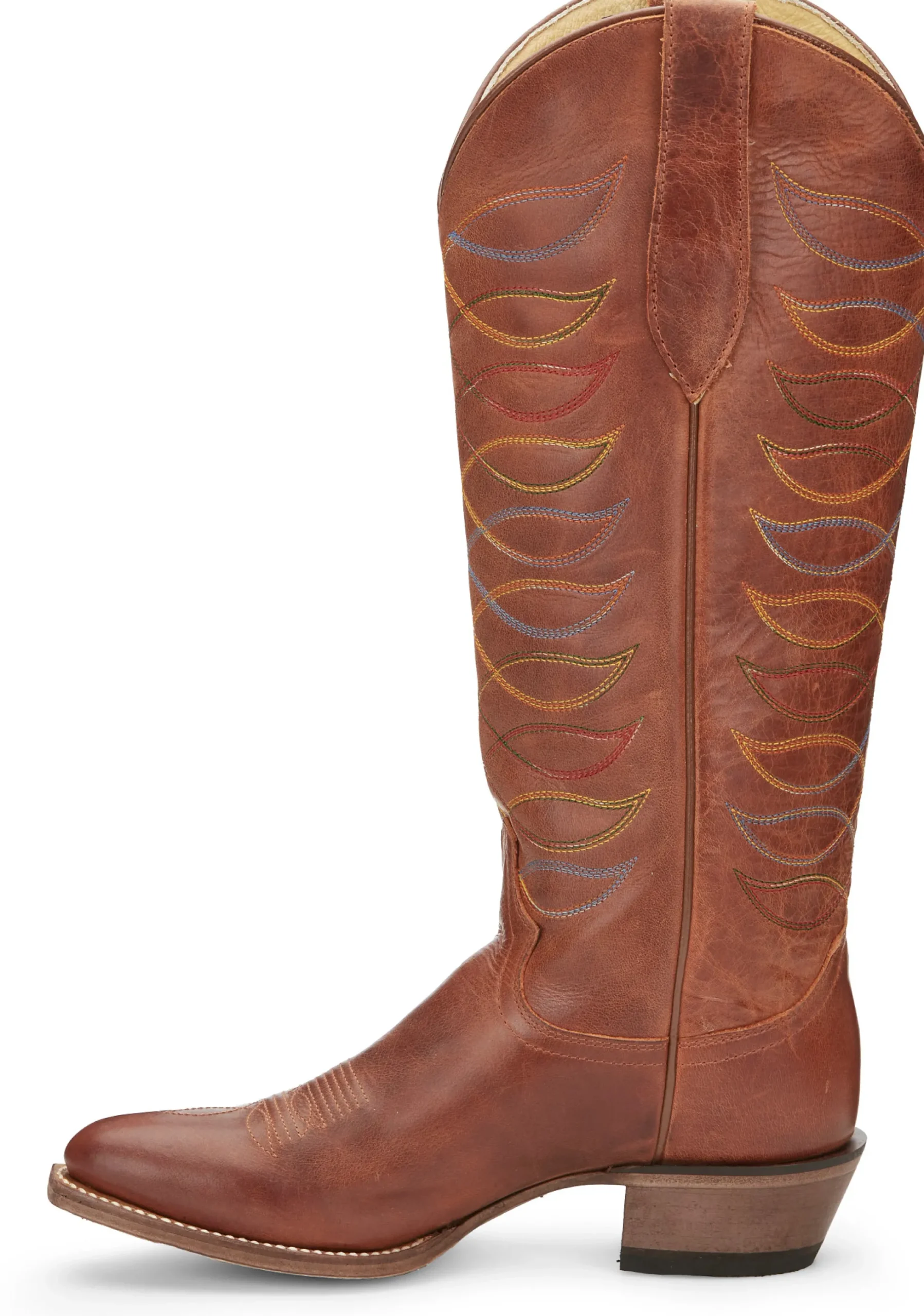 Justin Boots Whitley 15” Women’S Western Boot Rustic Amber Hot