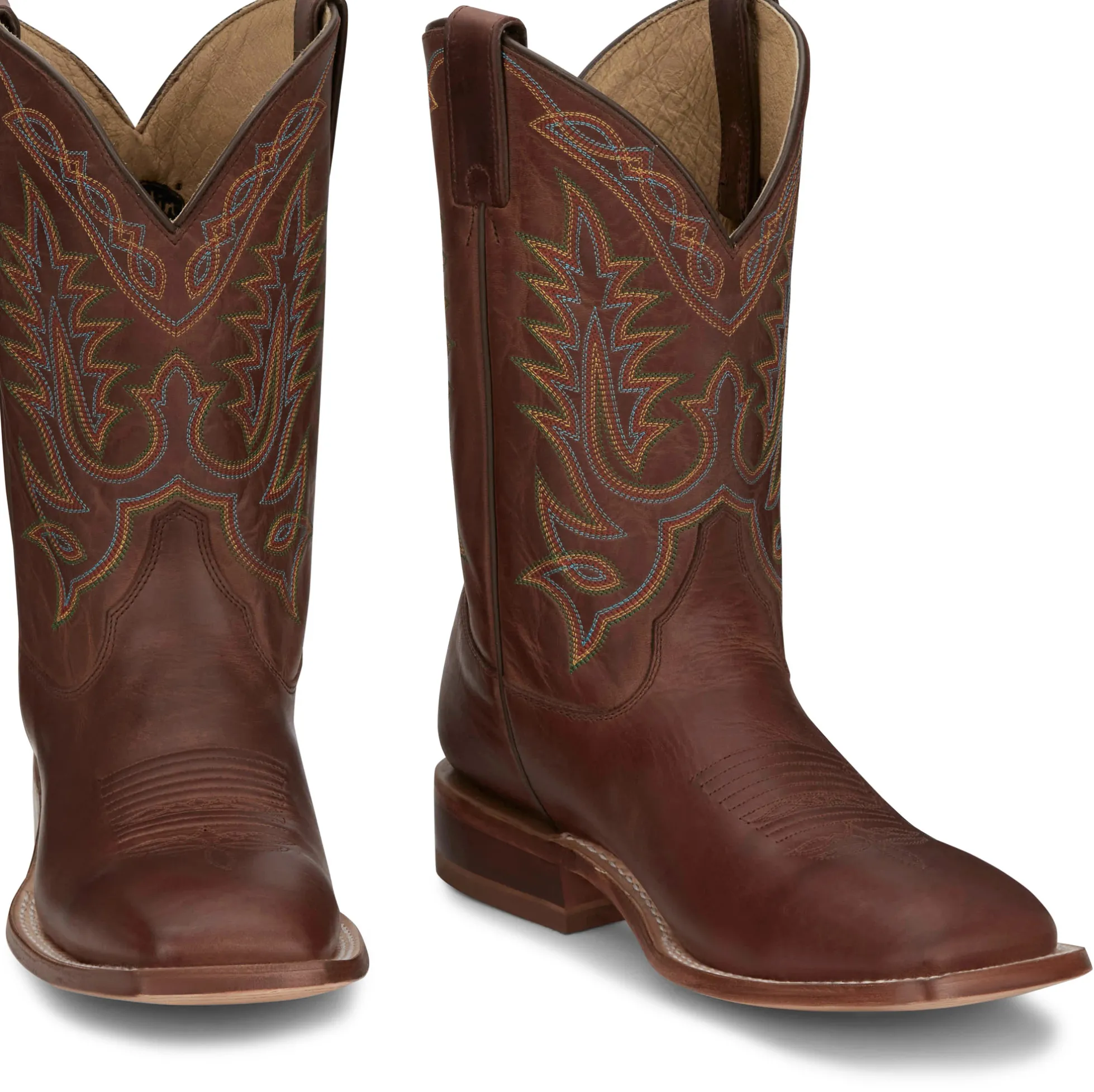 Justin Boots Wittman 11" Western Brown Discount