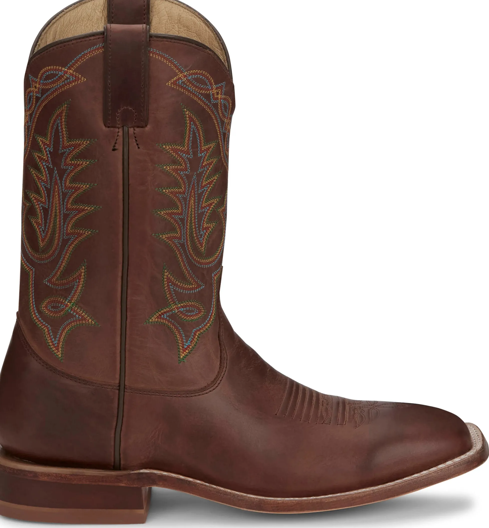 Justin Boots Wittman 11" Western Brown Discount