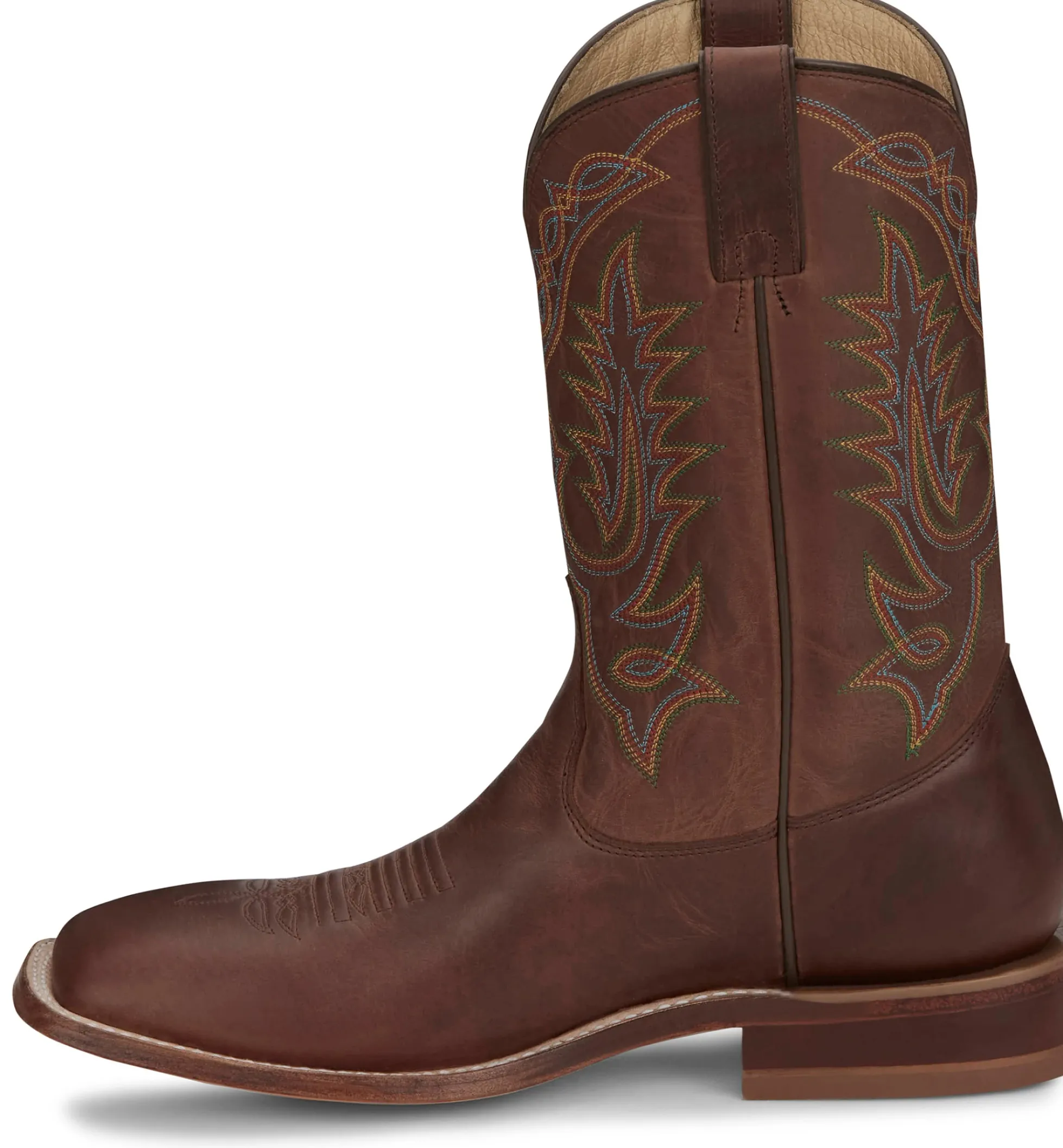 Justin Boots Wittman 11" Western Brown Discount