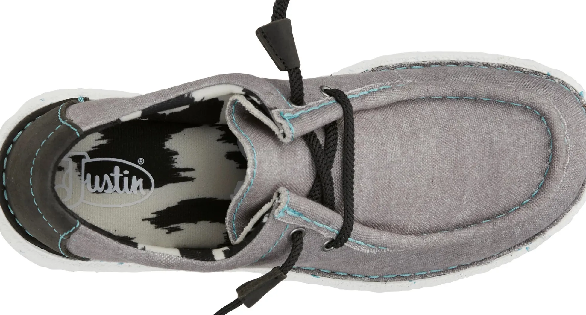 Justin Boots Women's Hazer Steel Grey Hot