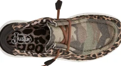 Justin Boots Women'S Hazer Print Leopard Print Camo Hot